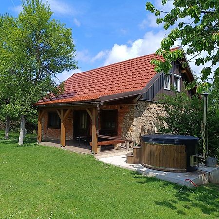 Holiday Home "Sleme" With Jacuzzi, Big Garden And Arbor With Fireplace Skrad Luaran gambar