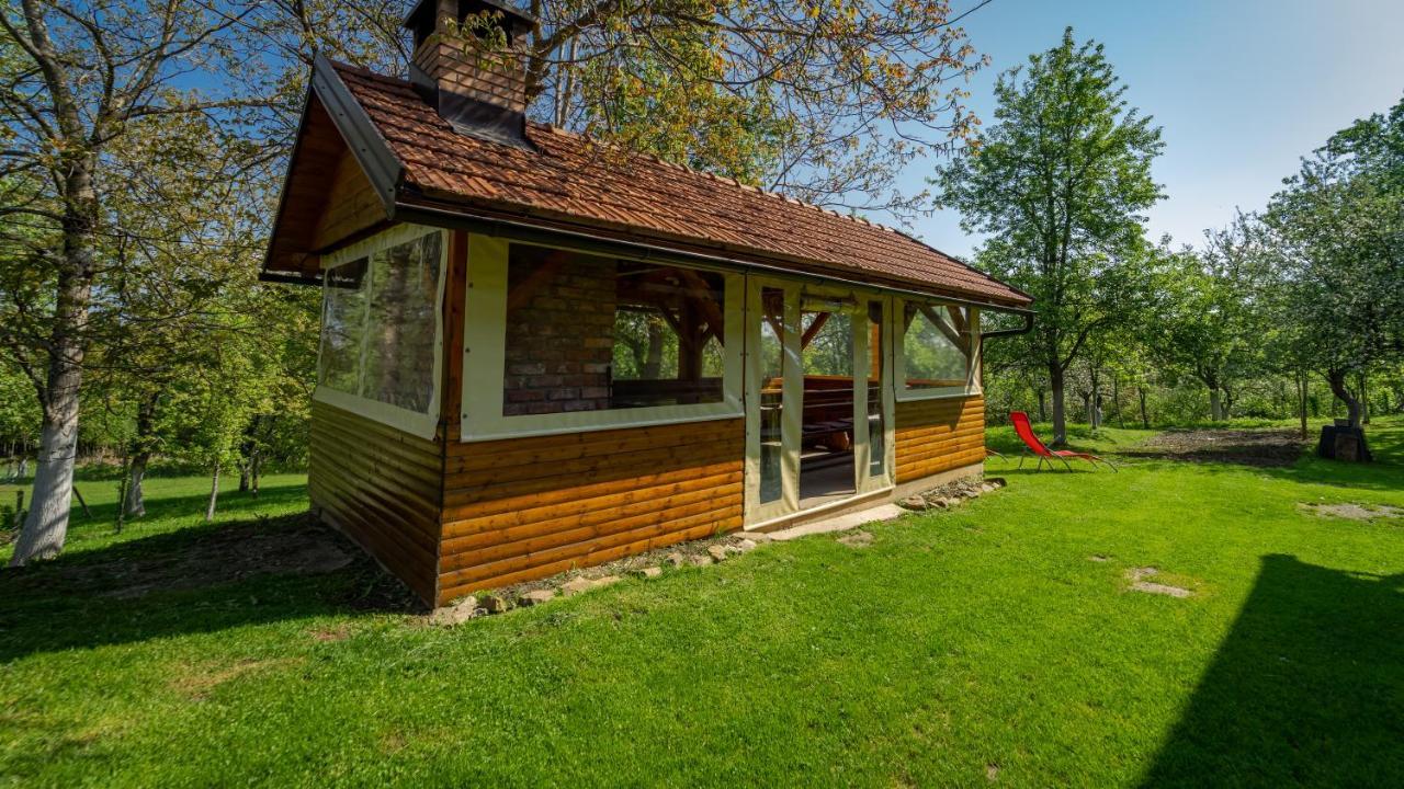 Holiday Home "Sleme" With Jacuzzi, Big Garden And Arbor With Fireplace Skrad Luaran gambar